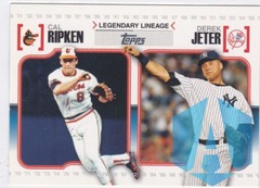 2010 Topps Lineage #LL-17 Cal Ripken Derek Jeter Yankees